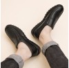 Men Genuine Leather Slip On Casual Business Shoes