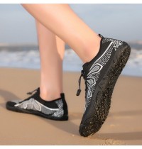 Men Large Size Elastic Cloth Fabric Elastic Band Outdoor Non Slip Water Shoes