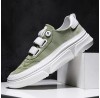 Men Breathable Non Slip Comfy Thick Bottom Umbrella Cloth Lace Up Casual Court Shoes