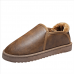 Men Plush Lining Thicken Warm Non Slip Wear Resistant Casual Shoes