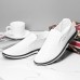 Men Breathable Slip On PU Leather Loafers Casual Business Shoes