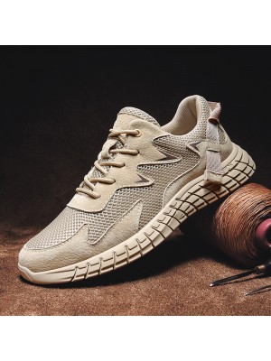 Men Light Weight Mesh Breathable Running Walking Casual Sneakers