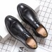 Men Brogue Lace Up Business Wearable Oxfords Shoes