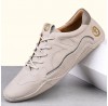 Men Casual Lace Up Stitching Walking Driving Loafers Shoes